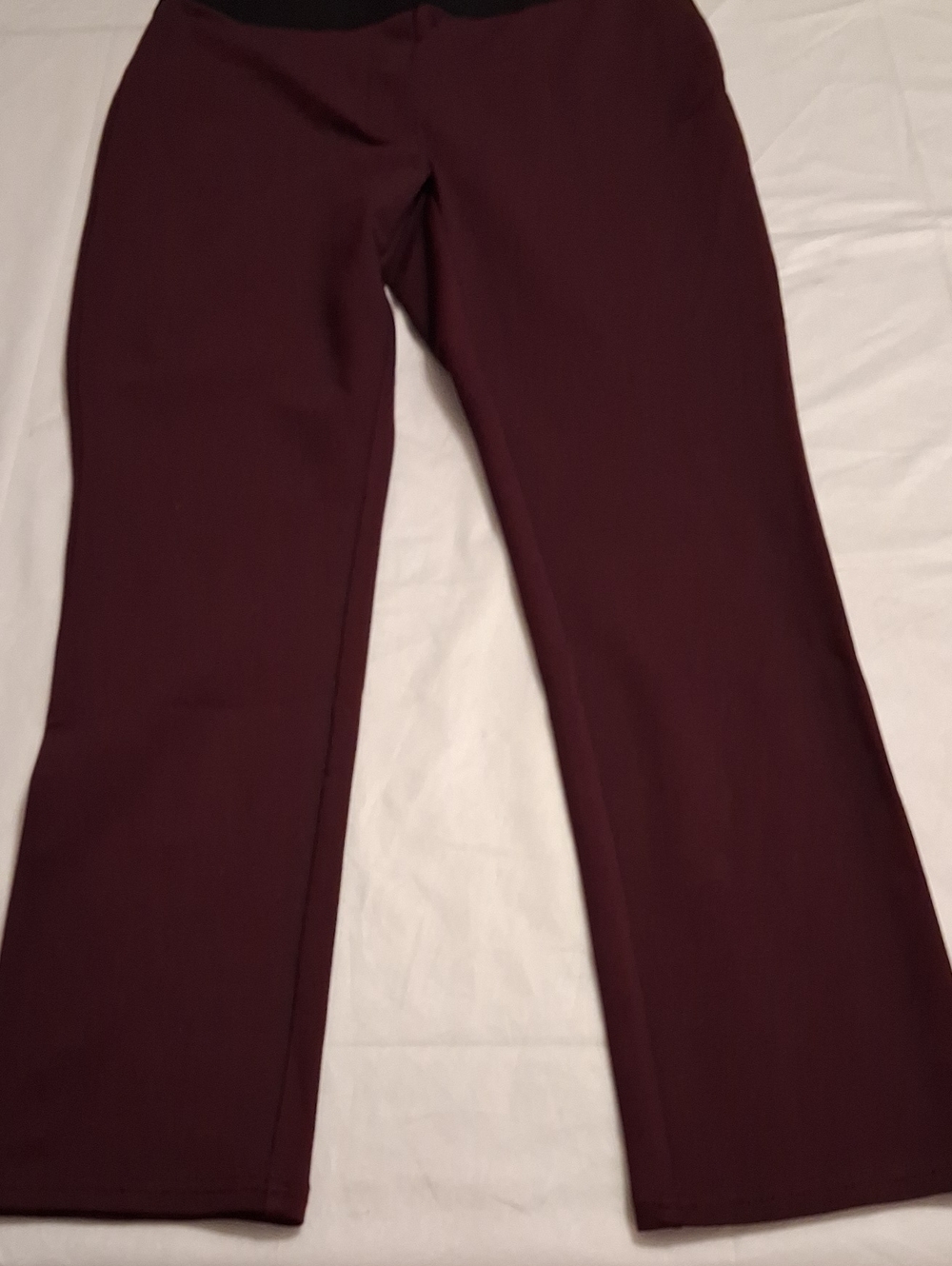 White House Black MarketThe Skinny Ankle Stretch  Pants - Wine